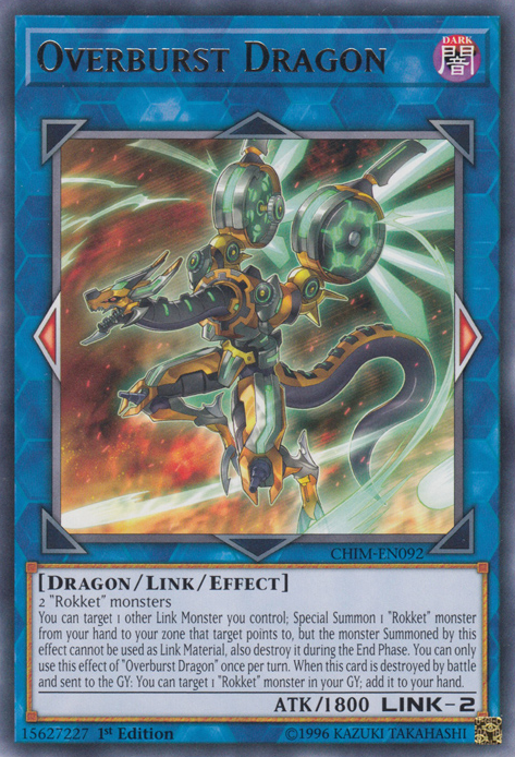 Overburst Dragon [CHIM-EN092] Rare | Total Play