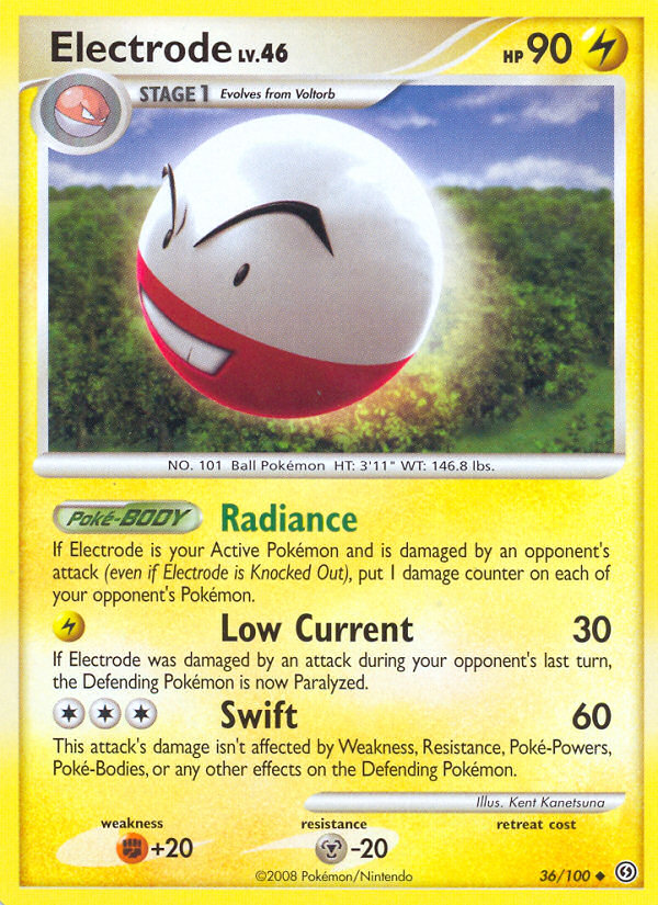 Electrode (36/100) [Diamond & Pearl: Stormfront] | Total Play