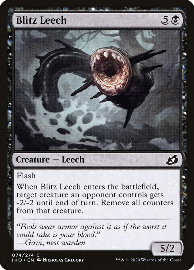 Blitz Leech [Ikoria: Lair of Behemoths] | Total Play