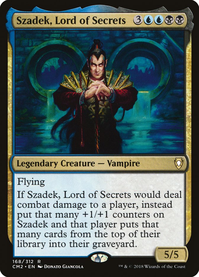 Szadek, Lord of Secrets [Commander Anthology Volume II] | Total Play