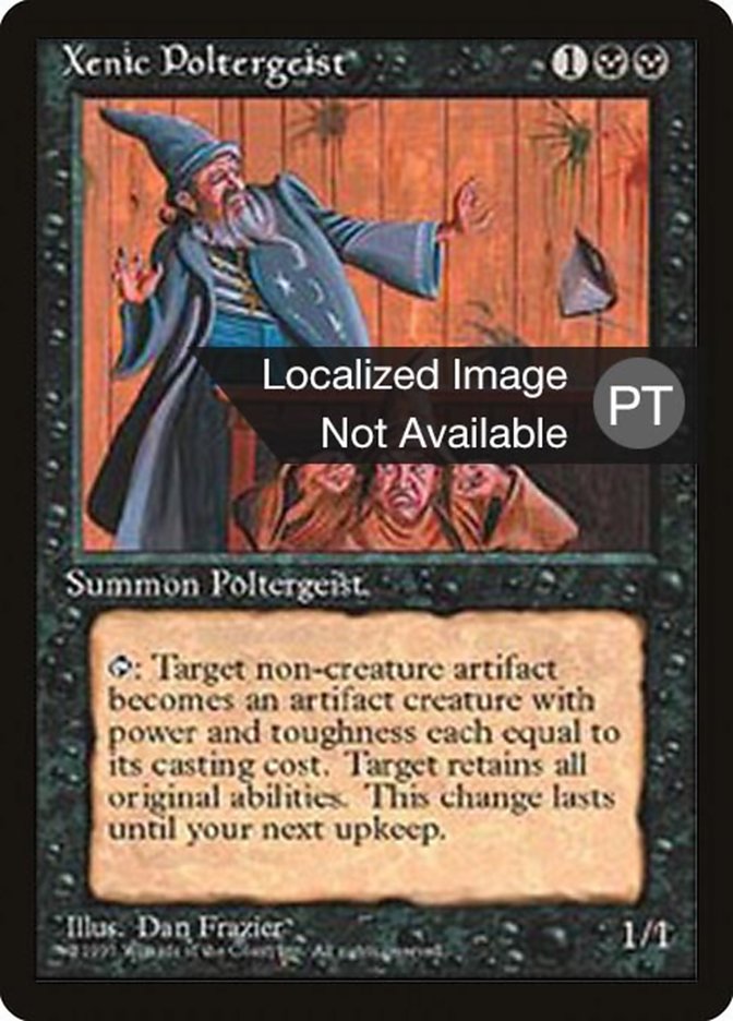 Xenic Poltergeist [Fourth Edition (Foreign Black Border)] | Total Play