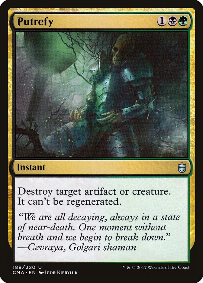 Putrefy [Commander Anthology] | Total Play