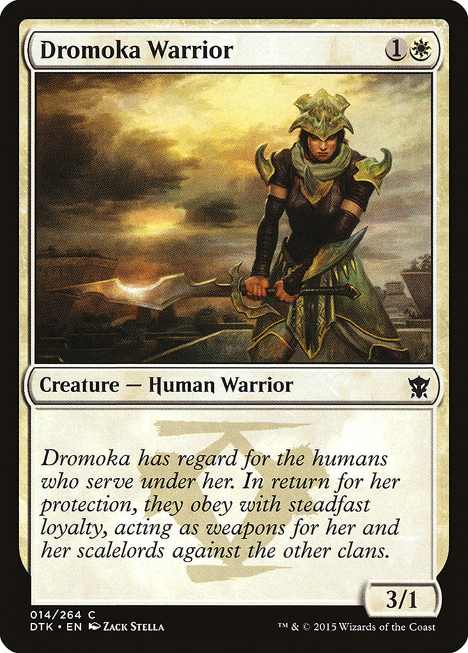 Dromoka Warrior [Dragons of Tarkir] | Total Play