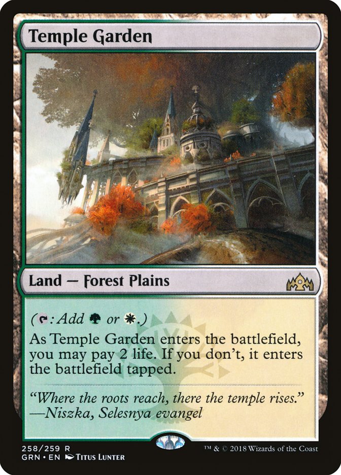 Temple Garden [Guilds of Ravnica] | Total Play