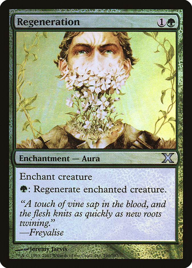 Regeneration (Premium Foil) [Tenth Edition] | Total Play