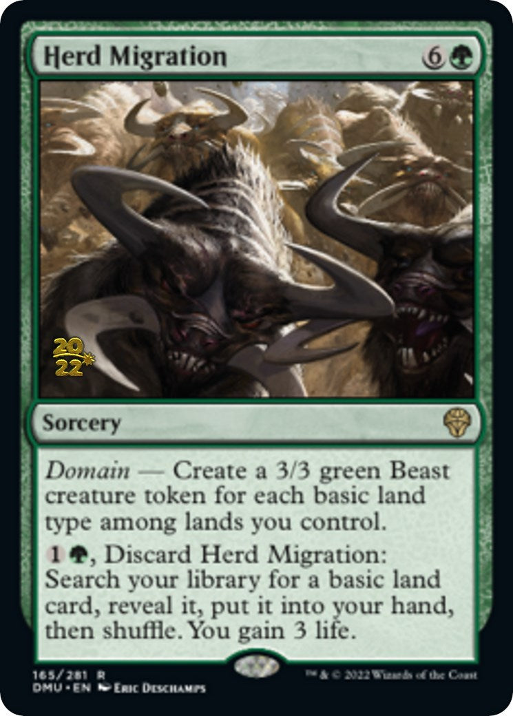 Herd Migration [Dominaria United Prerelease Promos] | Total Play