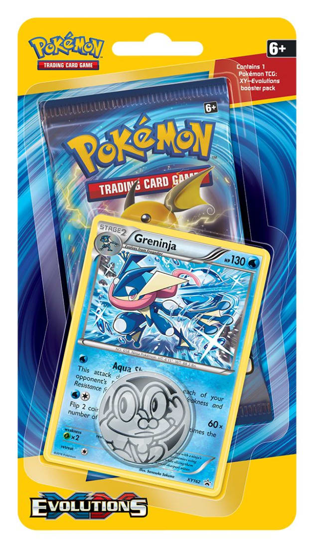 XY: Evolutions - Single Pack Blister (Greninja) | Total Play