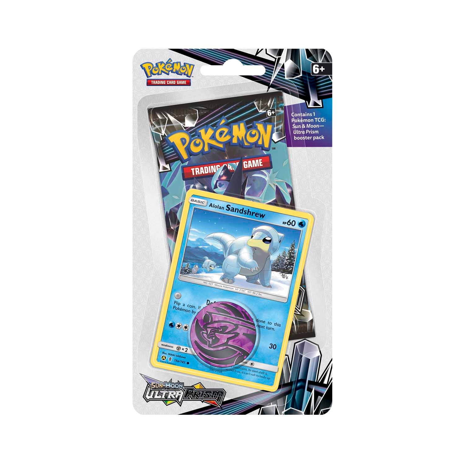 Sun & Moon: Ultra Prism - Single Pack Blister (Alolan Sandshrew) | Total Play