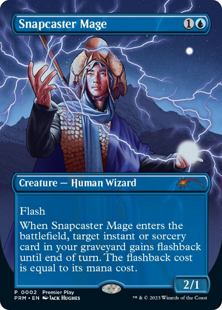 Snapcaster Mage (Borderless Alternate Art) [Regional Championship Qualifiers 2023] | Total Play