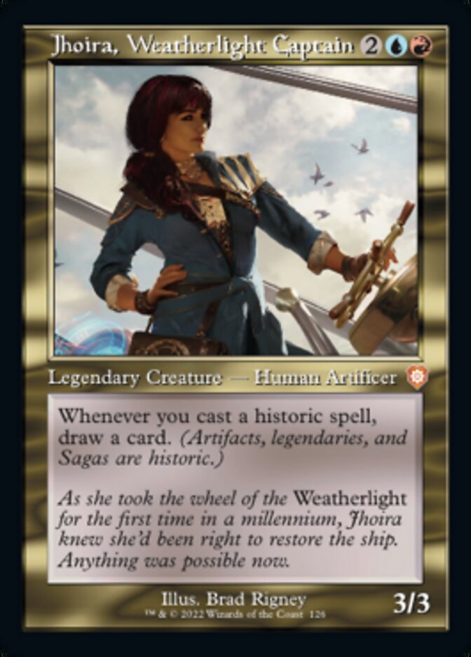 Jhoira, Weatherlight Captain (Retro) [The Brothers' War Commander] | Total Play