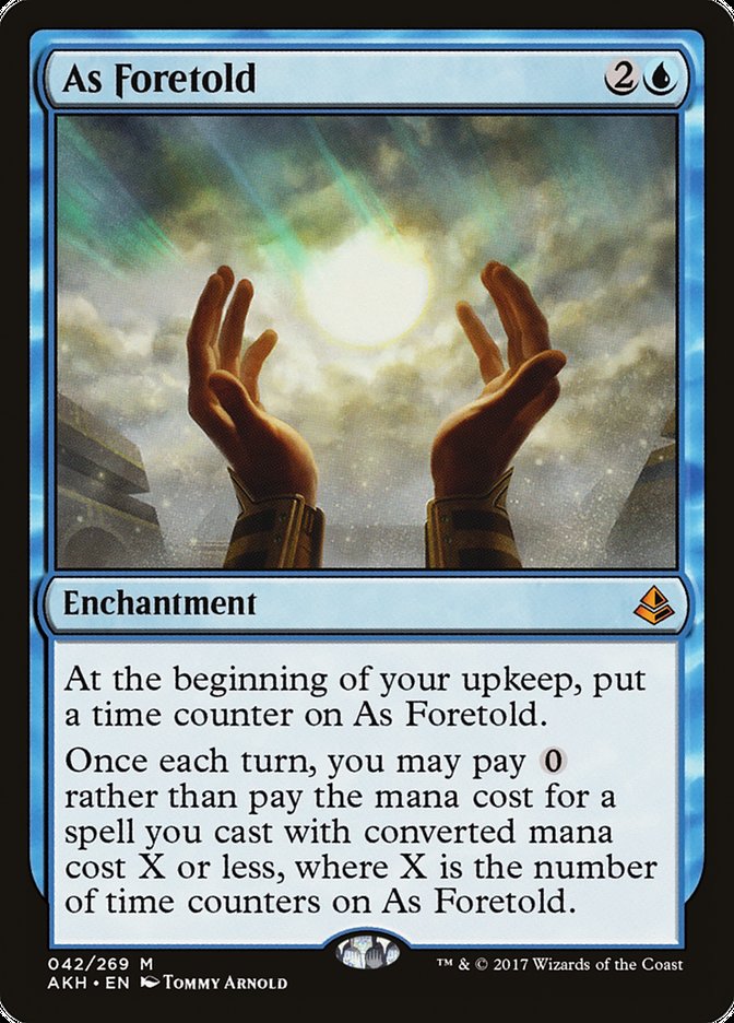 As Foretold [Amonkhet] | Total Play