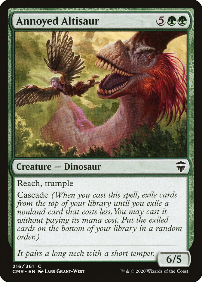 Annoyed Altisaur [Commander Legends] | Total Play