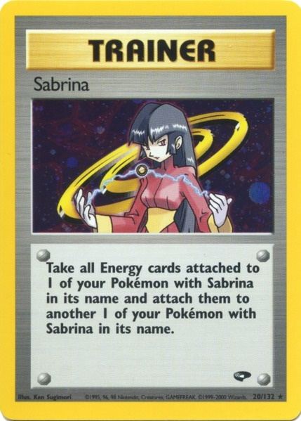 Sabrina (20/132) [Gym Challenge Unlimited] | Total Play