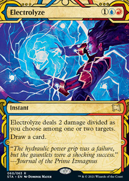 Electrolyze (Foil Etched) [Strixhaven: School of Mages Mystical Archive] | Total Play