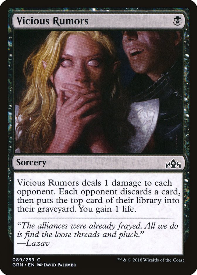 Vicious Rumors [Guilds of Ravnica] | Total Play