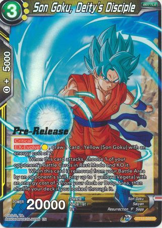 Son Goku, Deity's Disciple (BT12-089) [Vicious Rejuvenation Prerelease Promos] | Total Play