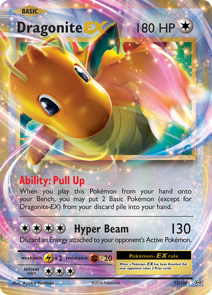 Dragonite EX (72/108) [XY: Evolutions] | Total Play