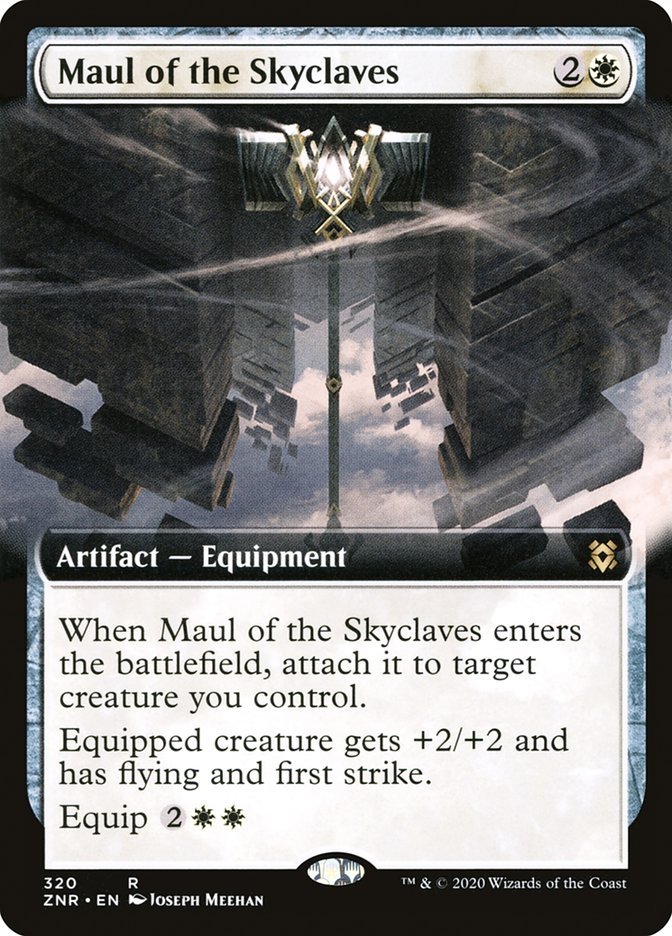 Maul of the Skyclaves (Extended Art) [Zendikar Rising] | Total Play