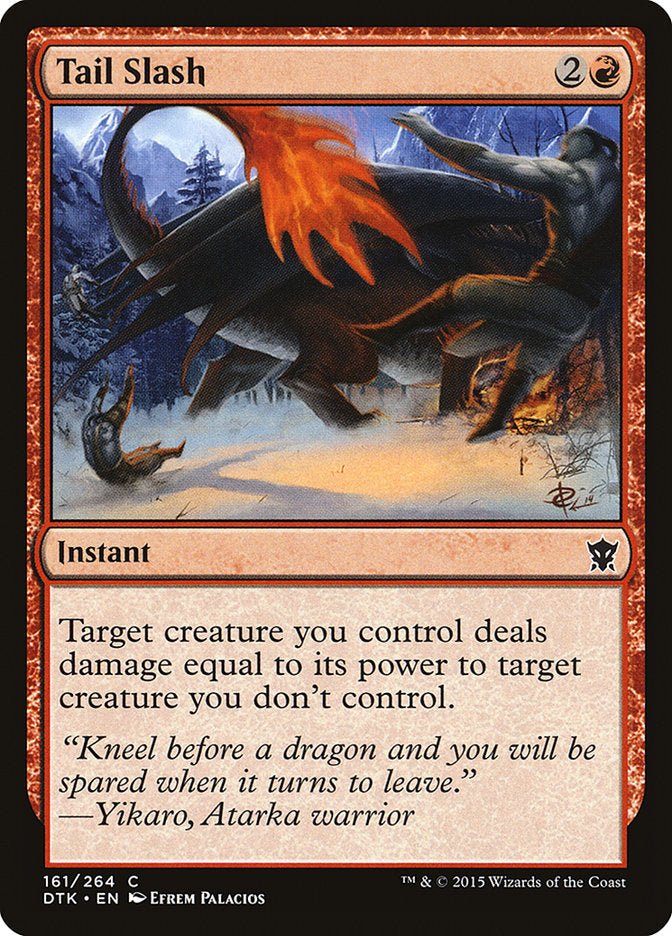 Tail Slash [Dragons of Tarkir] | Total Play