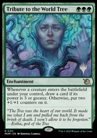 Tribute to the World Tree (Promo Pack) [March of the Machine Promos] | Total Play