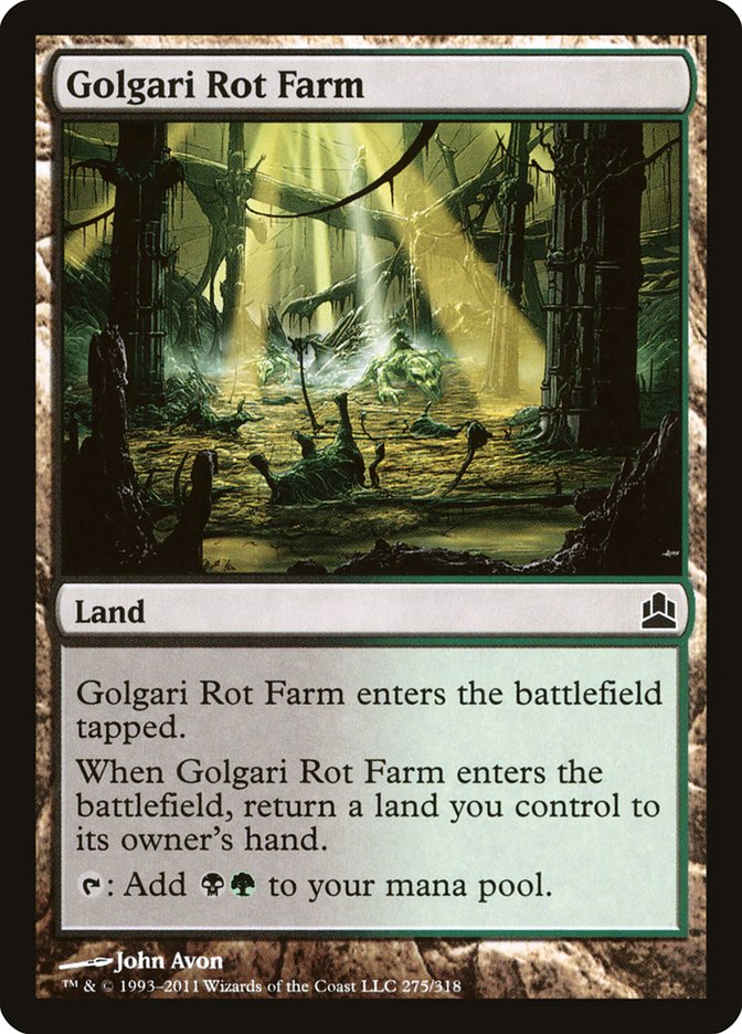 Golgari Rot Farm [Commander 2011] | Total Play