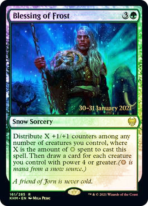 Blessing of Frost [Kaldheim Prerelease Promos] | Total Play