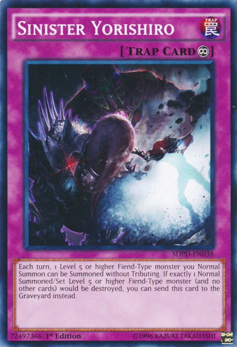 Sinister Yorishiro [SDPD-EN038] Common | Total Play