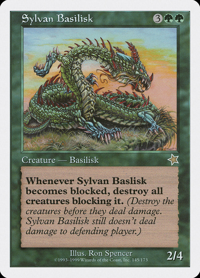 Sylvan Basilisk [Starter 1999] | Total Play