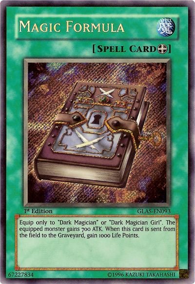 Magic Formula [GLAS-EN093] Secret Rare | Total Play