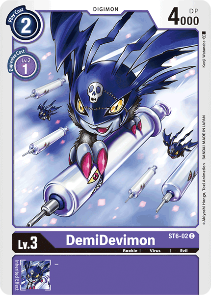 DemiDevimon [ST6-02] [Starter Deck: Venomous Violet] | Total Play