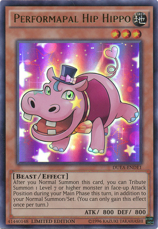 Performapal Hip Hippo [DUEA-ENDE1] Ultra Rare | Total Play