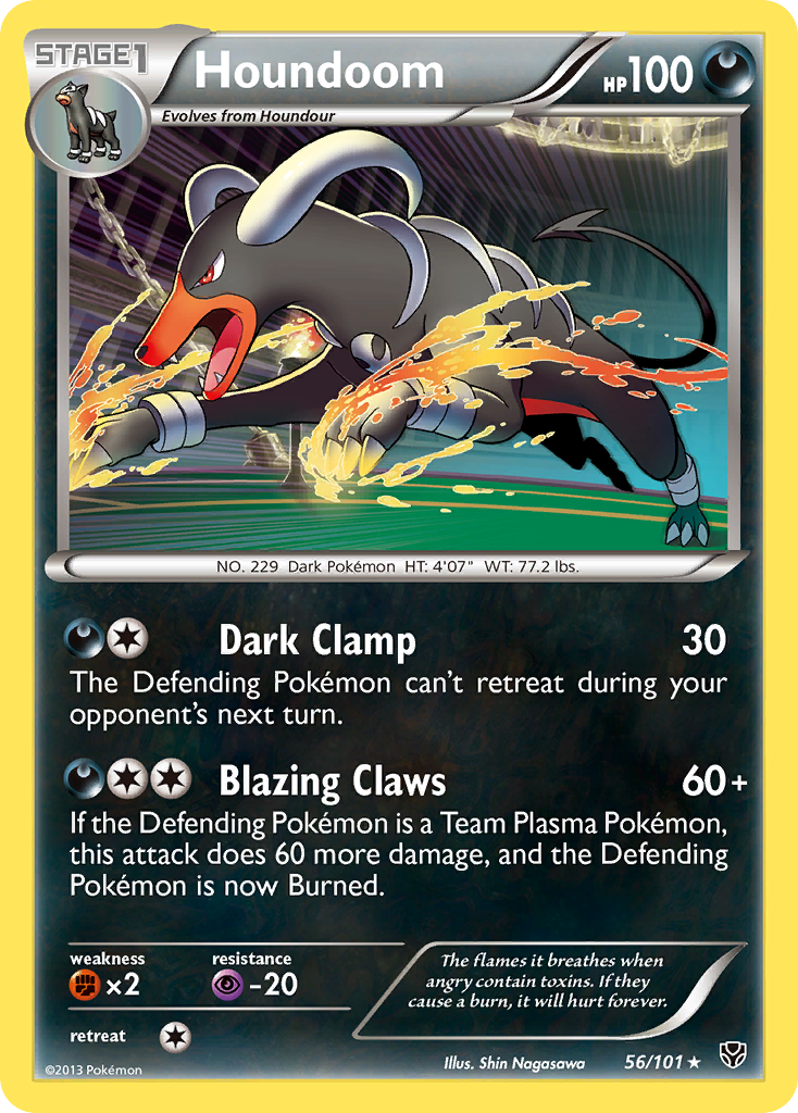 Houndoom (56/101) [Black & White: Plasma Blast] | Total Play