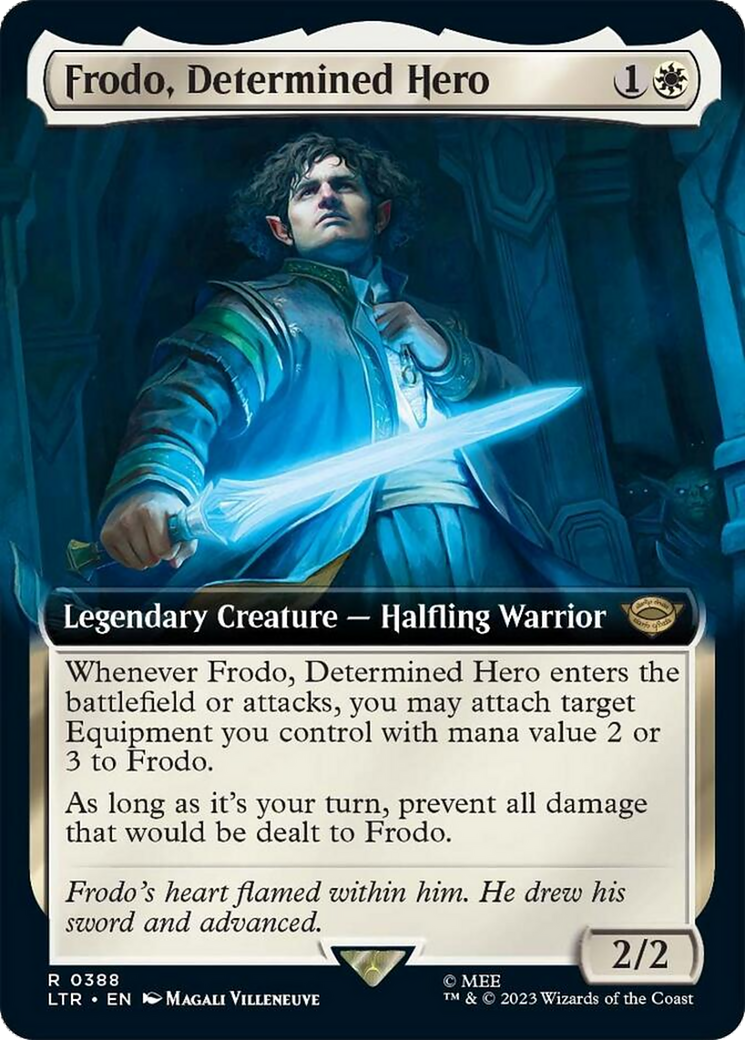 Frodo, Determined Hero (Extended Art) [The Lord of the Rings: Tales of Middle-Earth] | Total Play