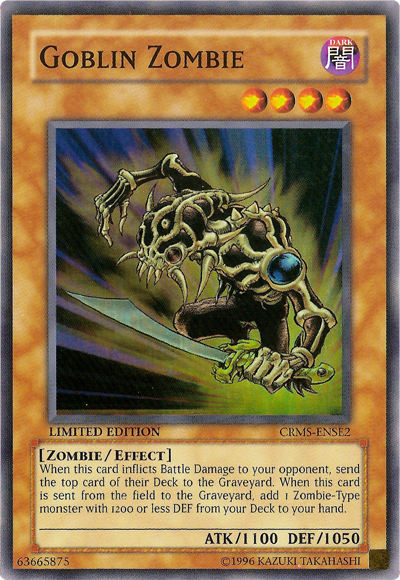 Goblin Zombie [CRMS-ENSE2] Super Rare | Total Play