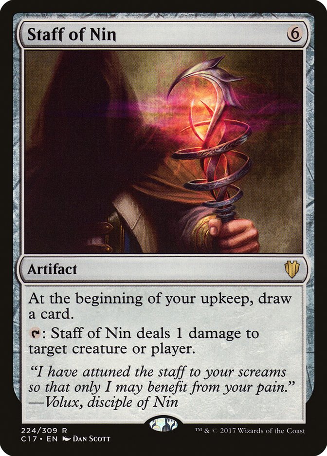Staff of Nin [Commander 2017] | Total Play