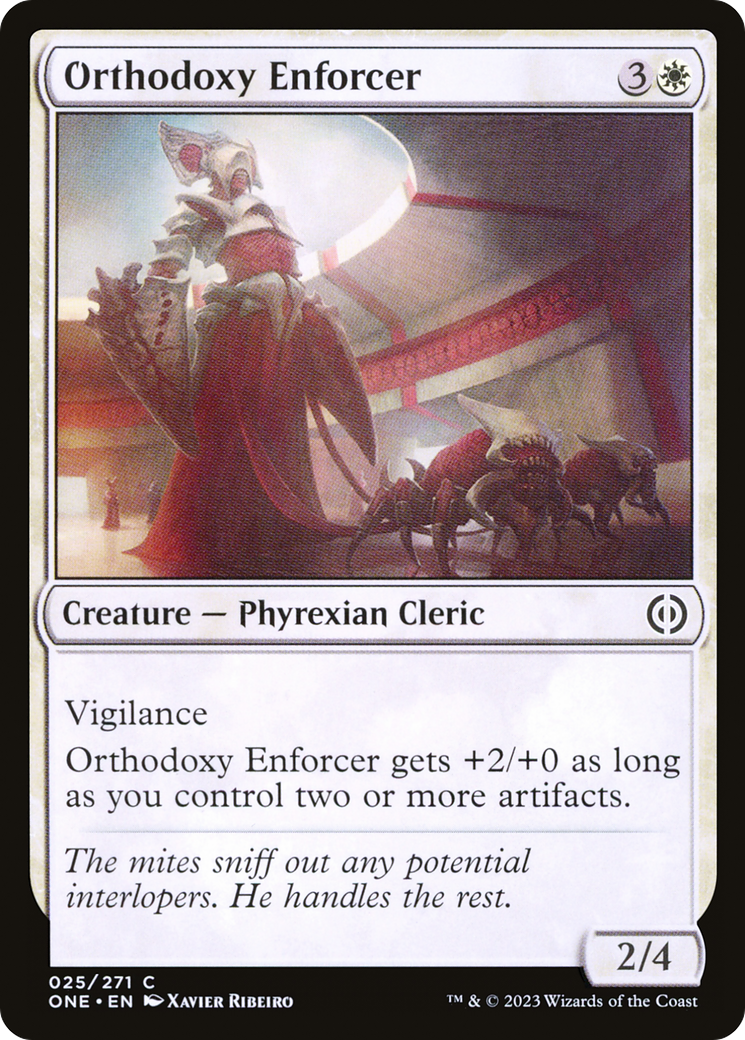 Orthodoxy Enforcer [Phyrexia: All Will Be One] | Total Play