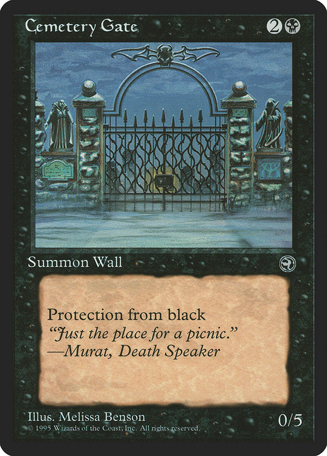 Cemetery Gate (Murat Flavor Text) [Homelands] | Total Play