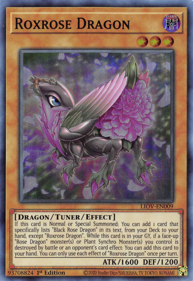 Roxrose Dragon [LIOV-EN009] Super Rare | Total Play