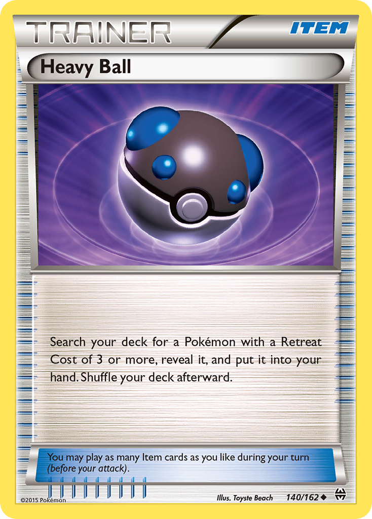 Heavy Ball (140/162) [XY: BREAKthrough] | Total Play