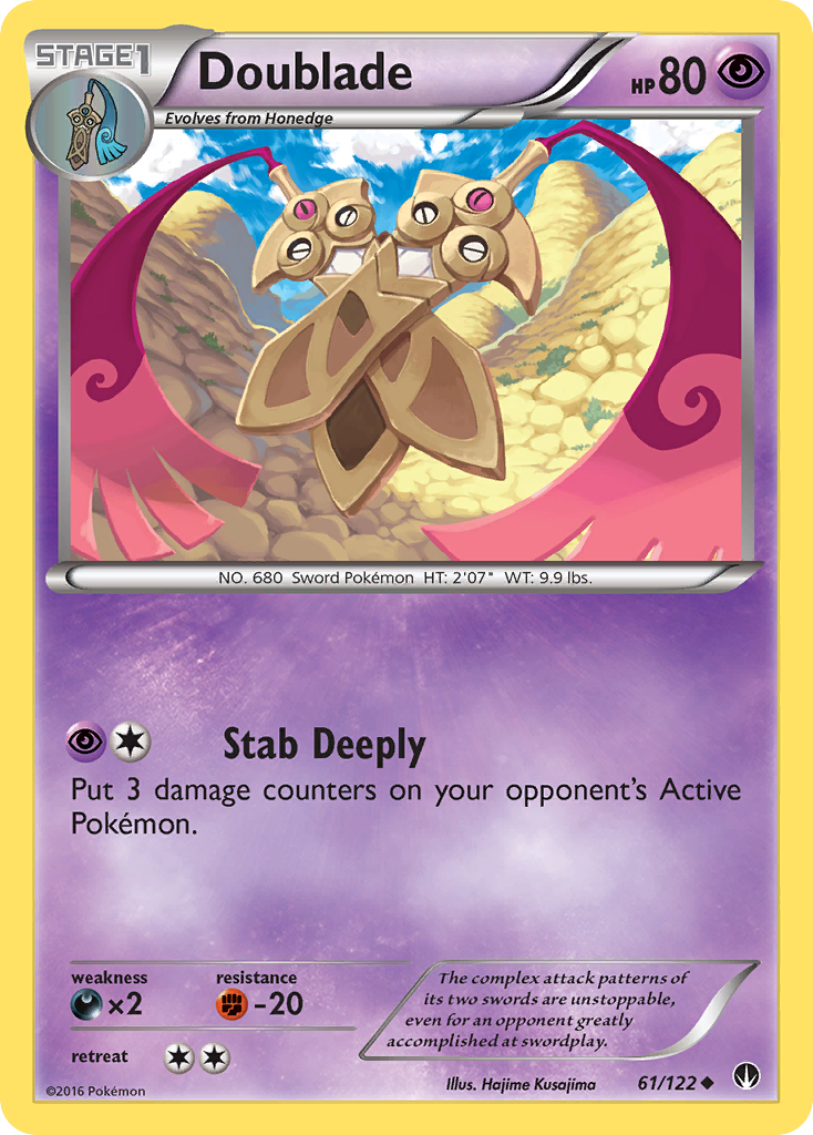 Doublade (61/122) [XY: BREAKpoint] | Total Play