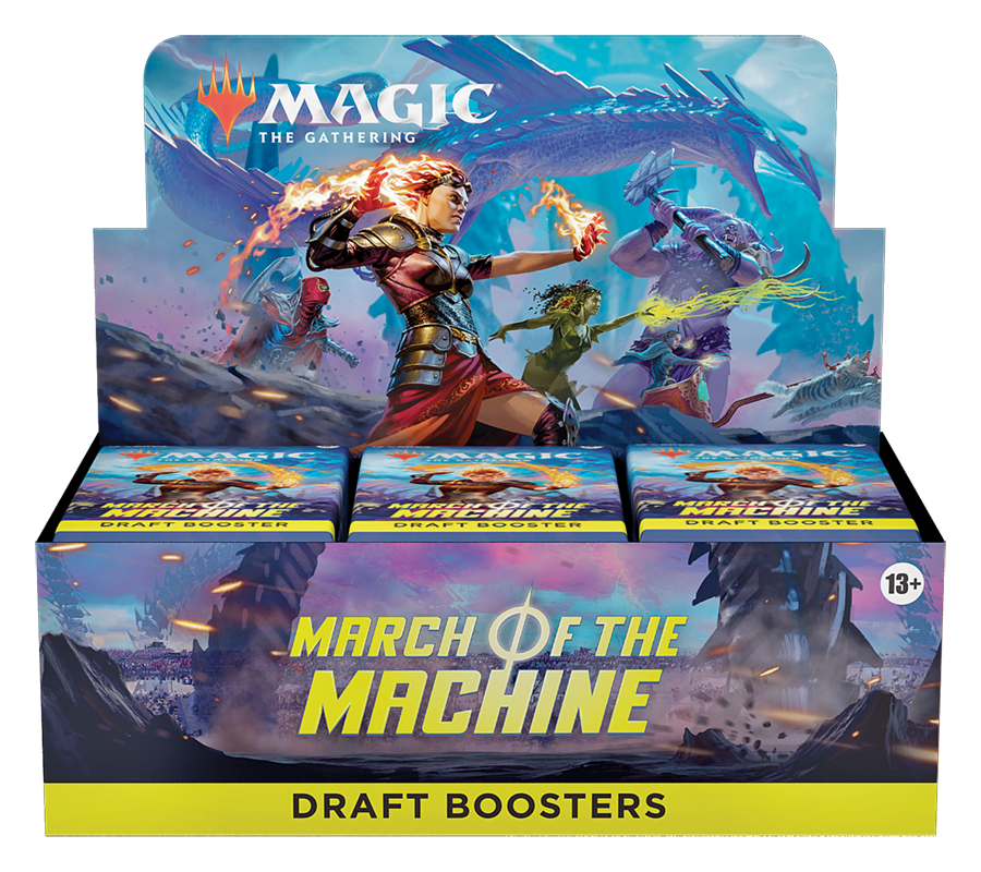 MTG MARCH OF THE MACHINE DRAFT BOOSTER | Total Play