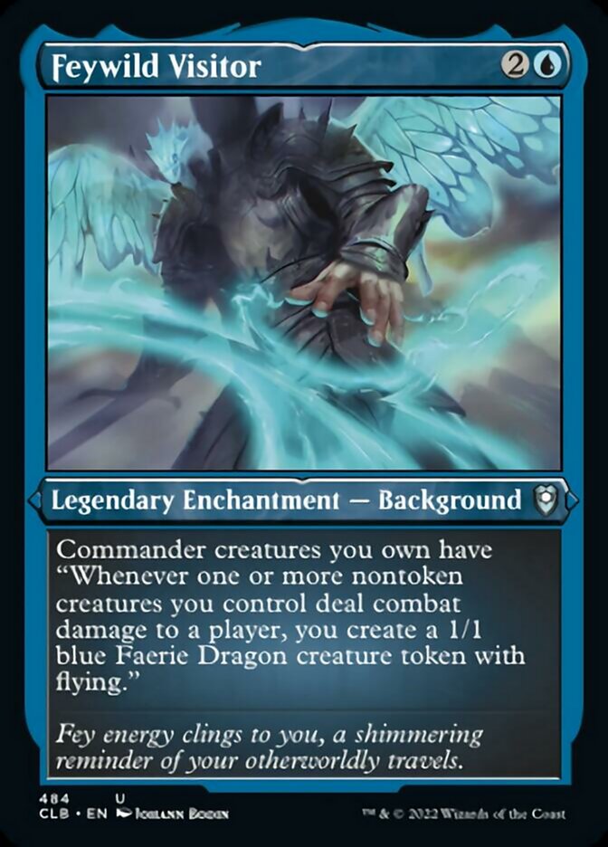 Feywild Visitor (Foil Etched) [Commander Legends: Battle for Baldur's Gate] | Total Play