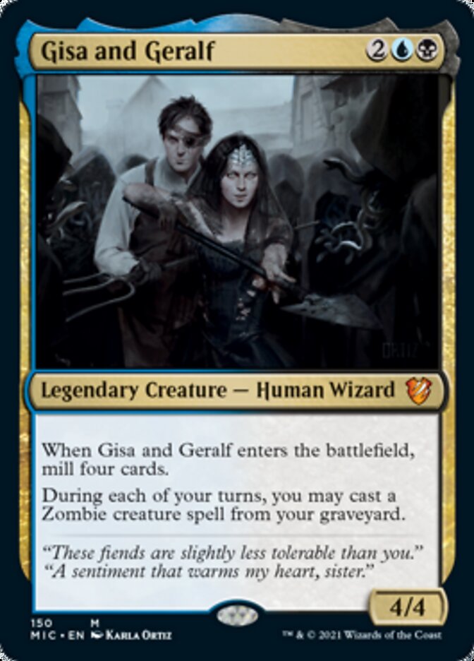 Gisa and Geralf [Innistrad: Midnight Hunt Commander] | Total Play
