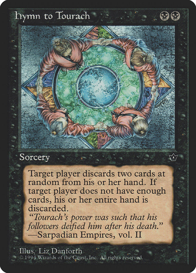 Hymn to Tourach (Liz Danforth) [Fallen Empires] | Total Play