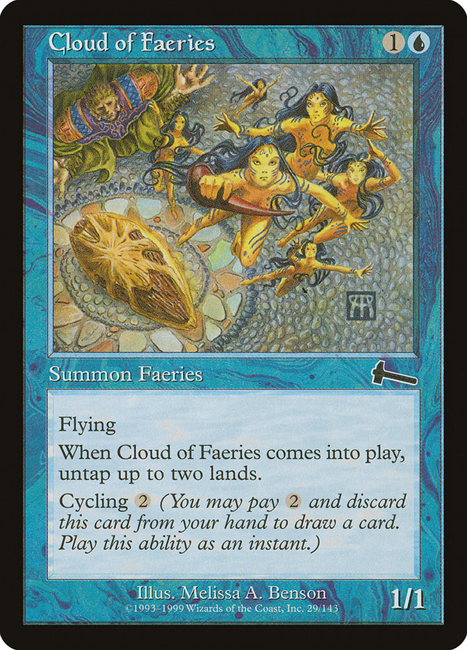 Cloud of Faeries [Urza's Legacy] | Total Play