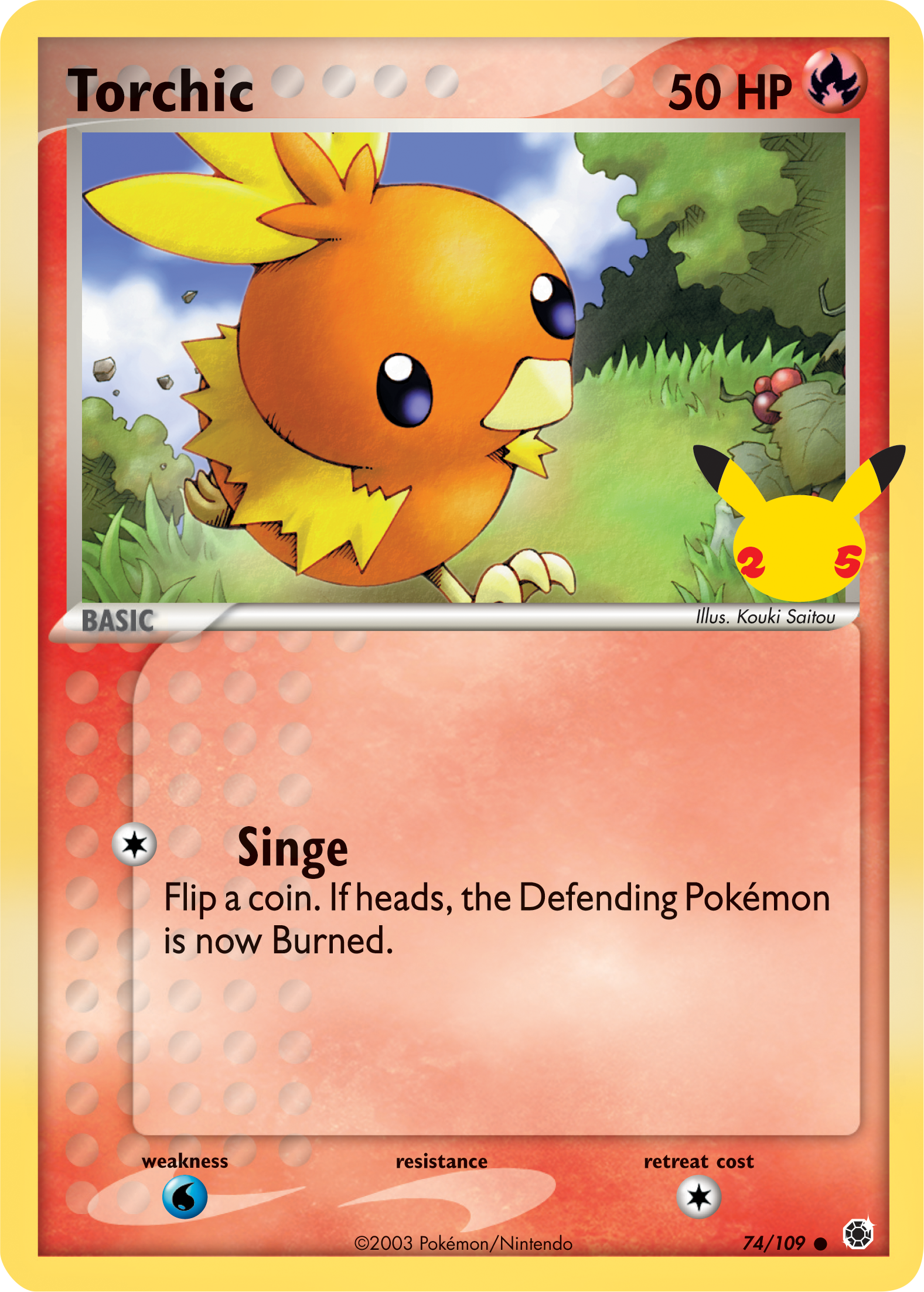 Torchic (74/109) [First Partner Pack] | Total Play