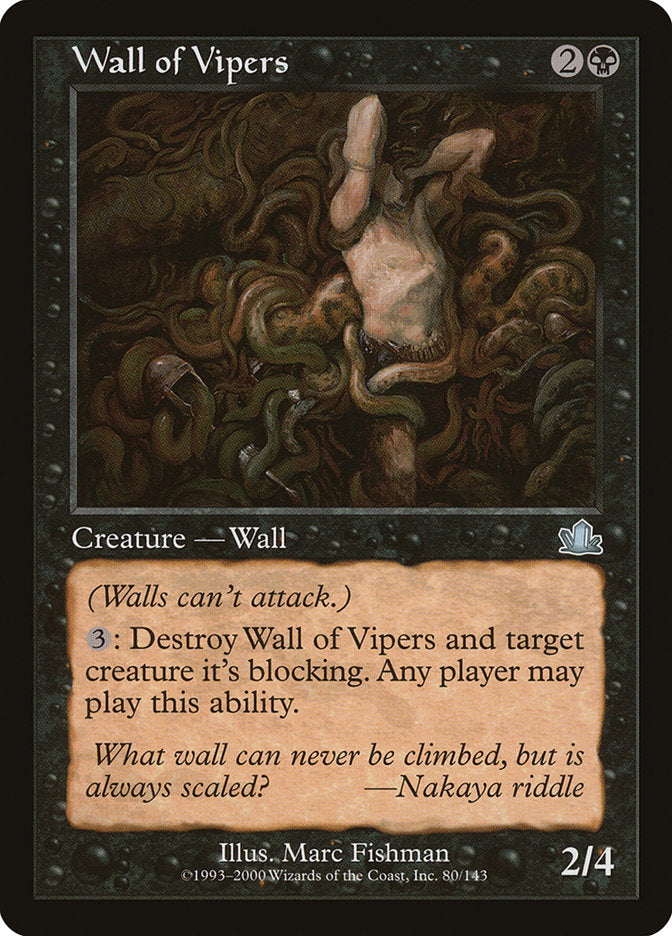 Wall of Vipers [Prophecy] | Total Play