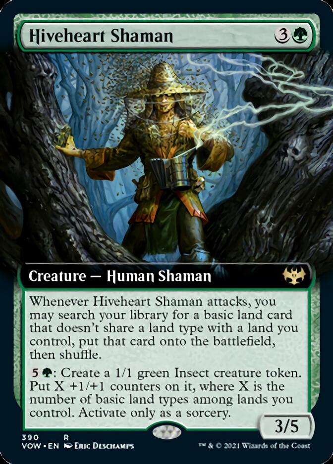 Hiveheart Shaman (Extended Art) [Innistrad: Crimson Vow] | Total Play