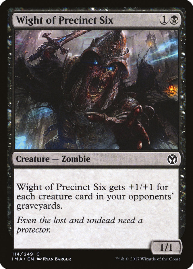 Wight of Precinct Six [Iconic Masters] | Total Play