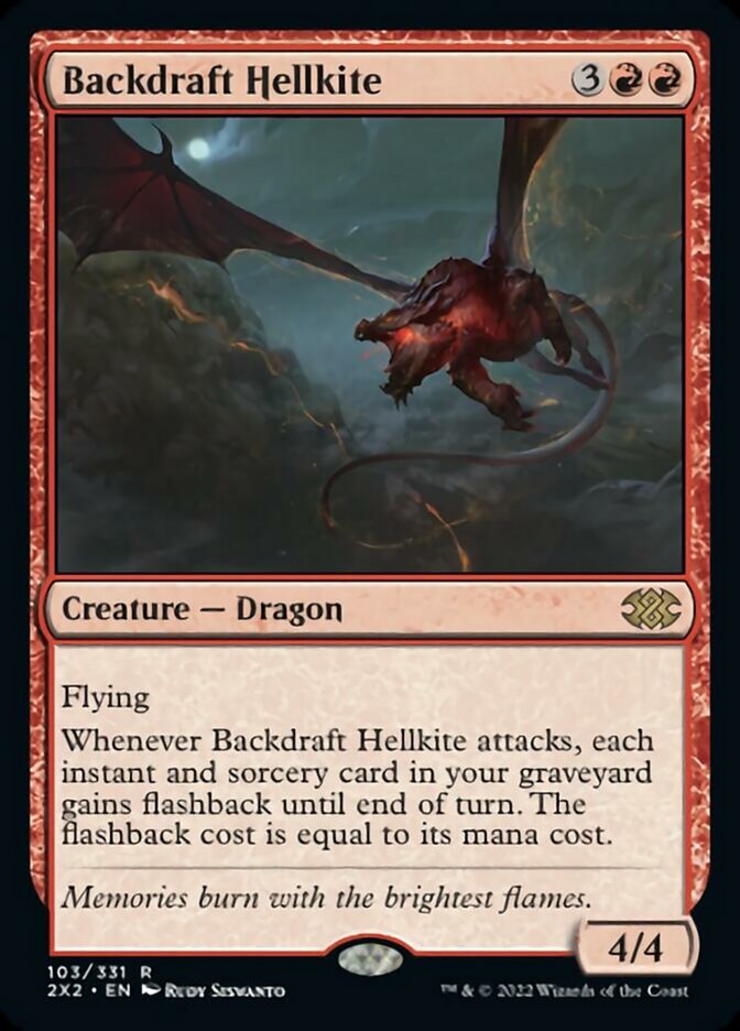 Backdraft Hellkite [Double Masters 2022] | Total Play